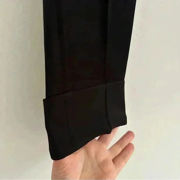 Vince Straight Trouser Pants Black Sz 4 - Picture 4 of 6